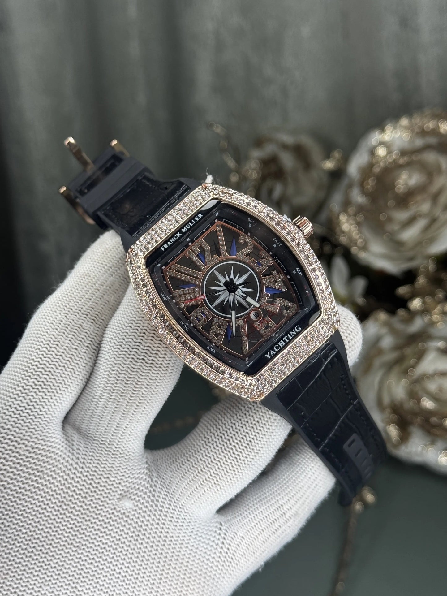Frank Muller Yachting Black Vanguard Premium Watch