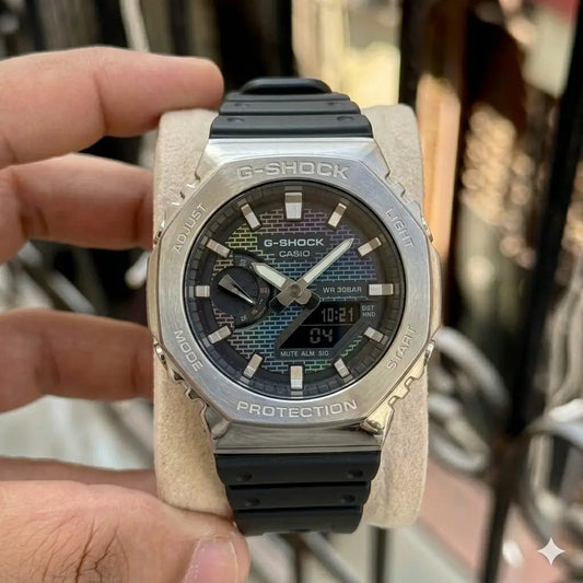 Gshock Brick Wall Rainbow