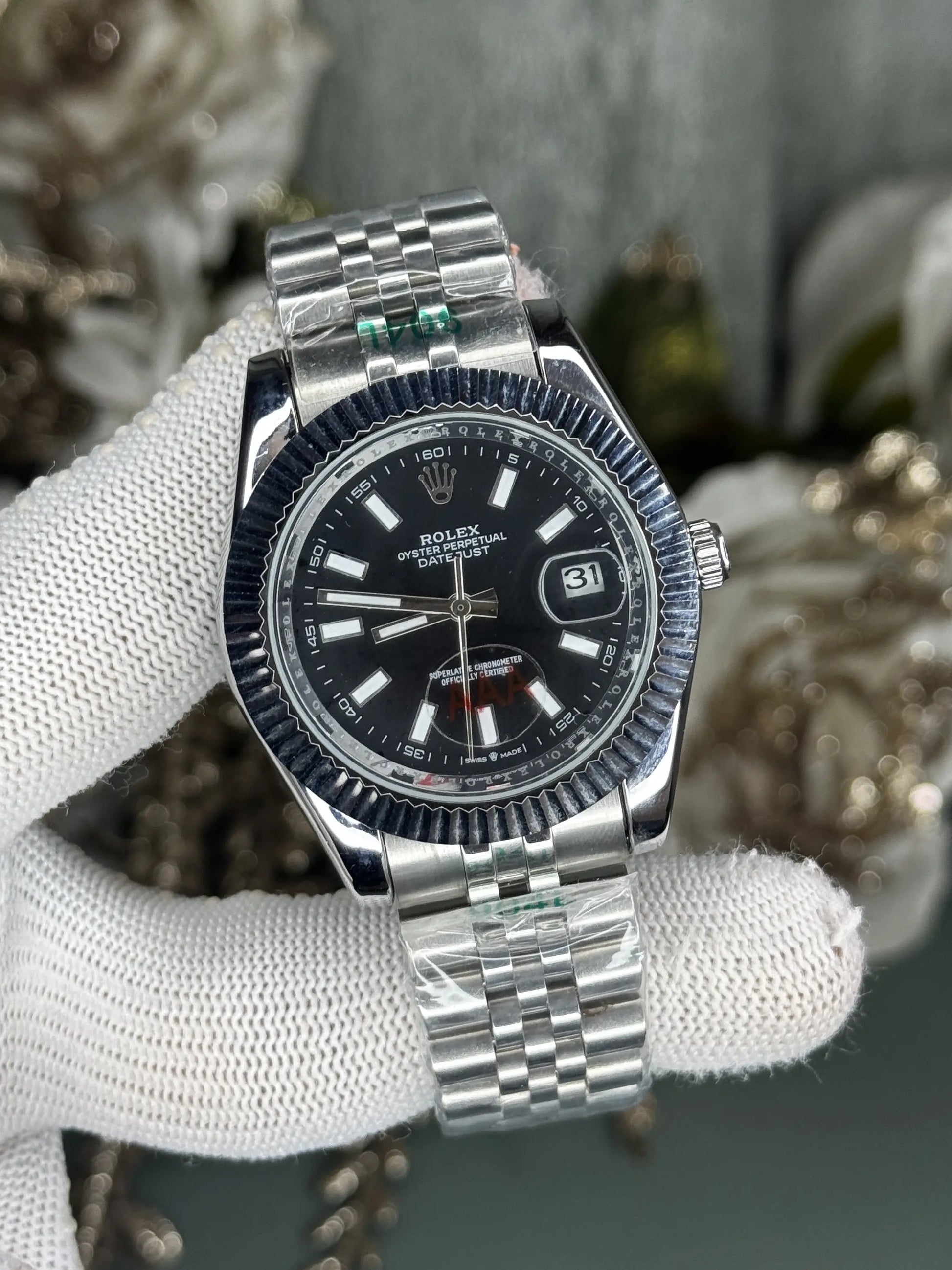 Rolex Datejust Japan Black Premium Watch