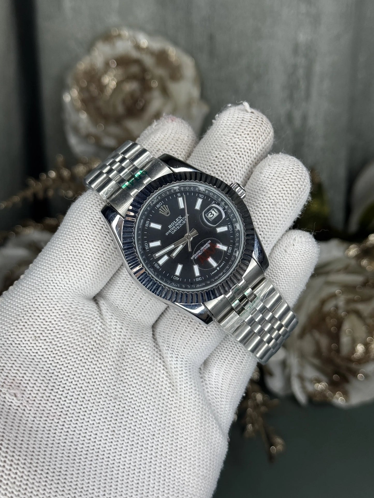 Rolex Datejust Japan Black Premium Watch