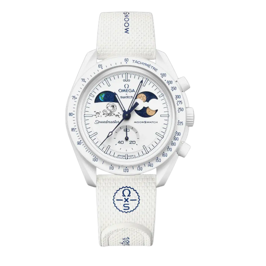 Swatch x Omega Bioceramic Moonswatch Mission To Earthphase