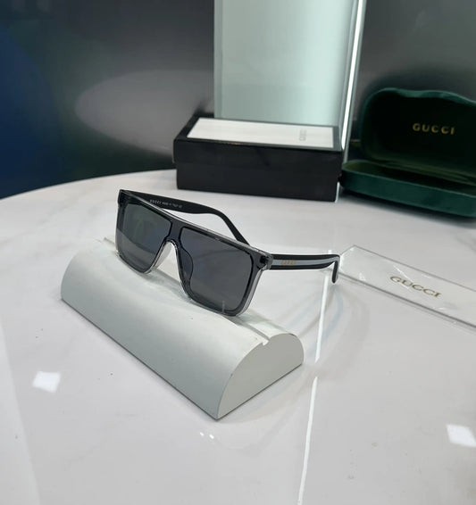 Gucc i Grey Black Classic Premium Shades 2639