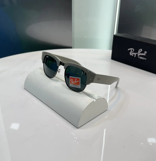RayBan Clubmaster Grey Black Premium Shades 0316