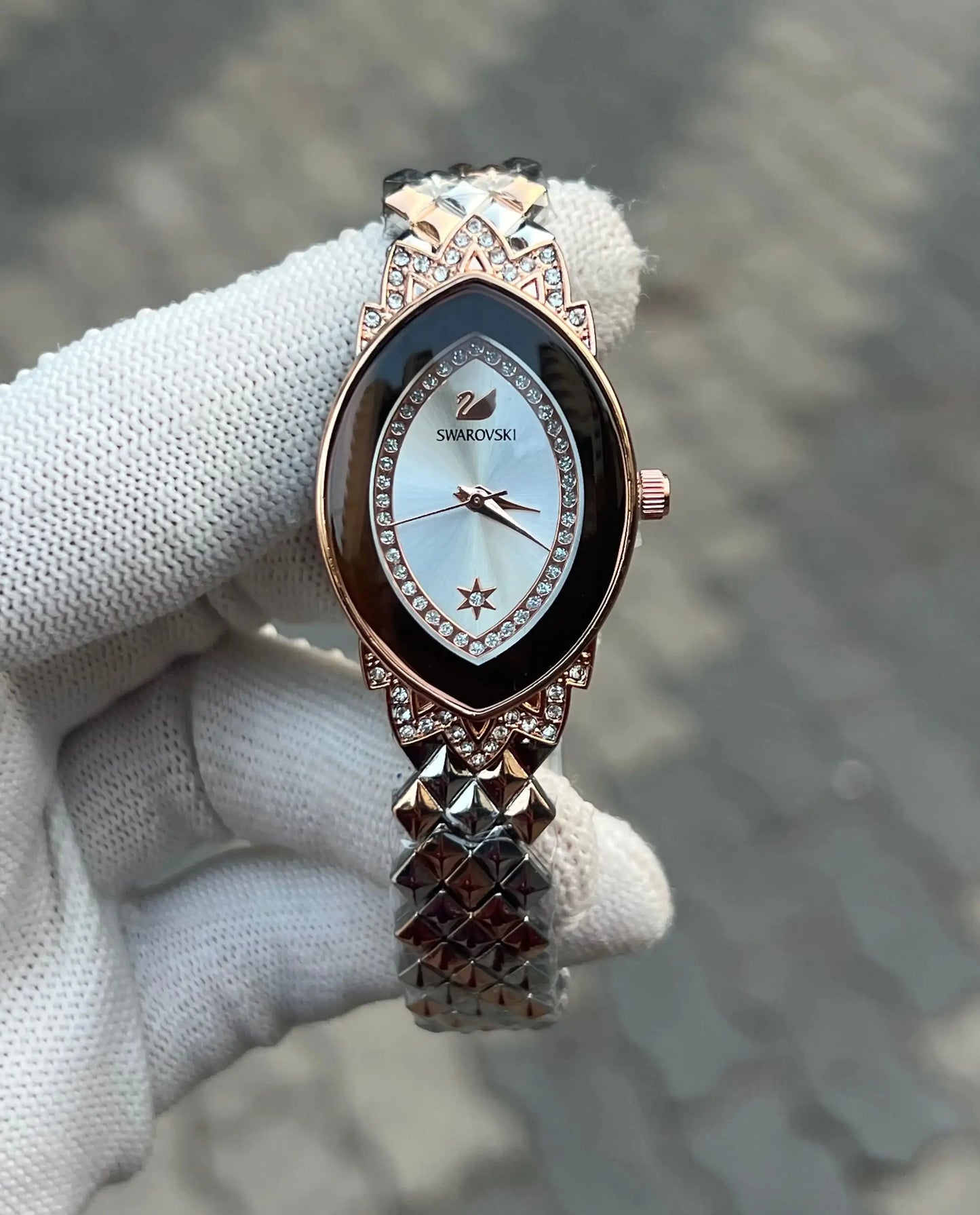Swarovski Two Tone White
