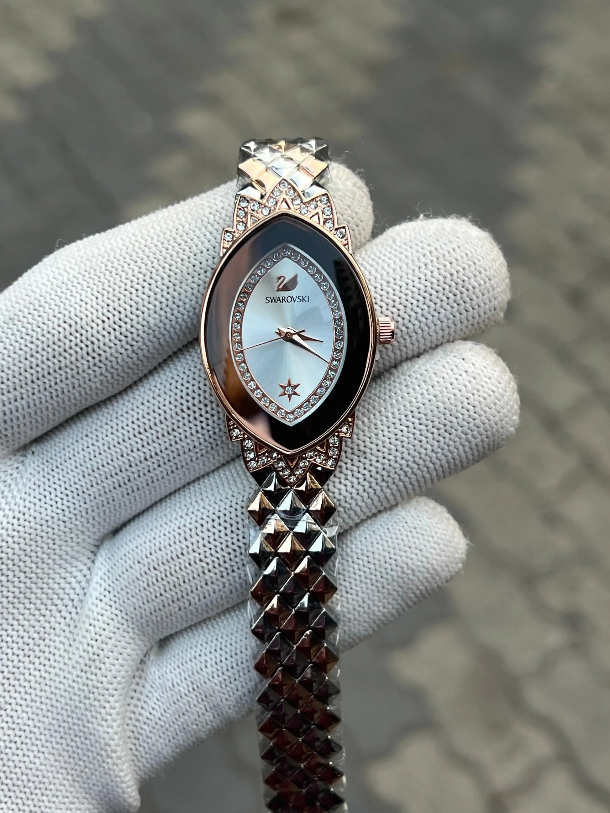 Swarovski Two Tone White