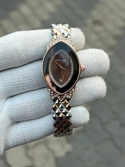 Swarovski Two Tone Brown