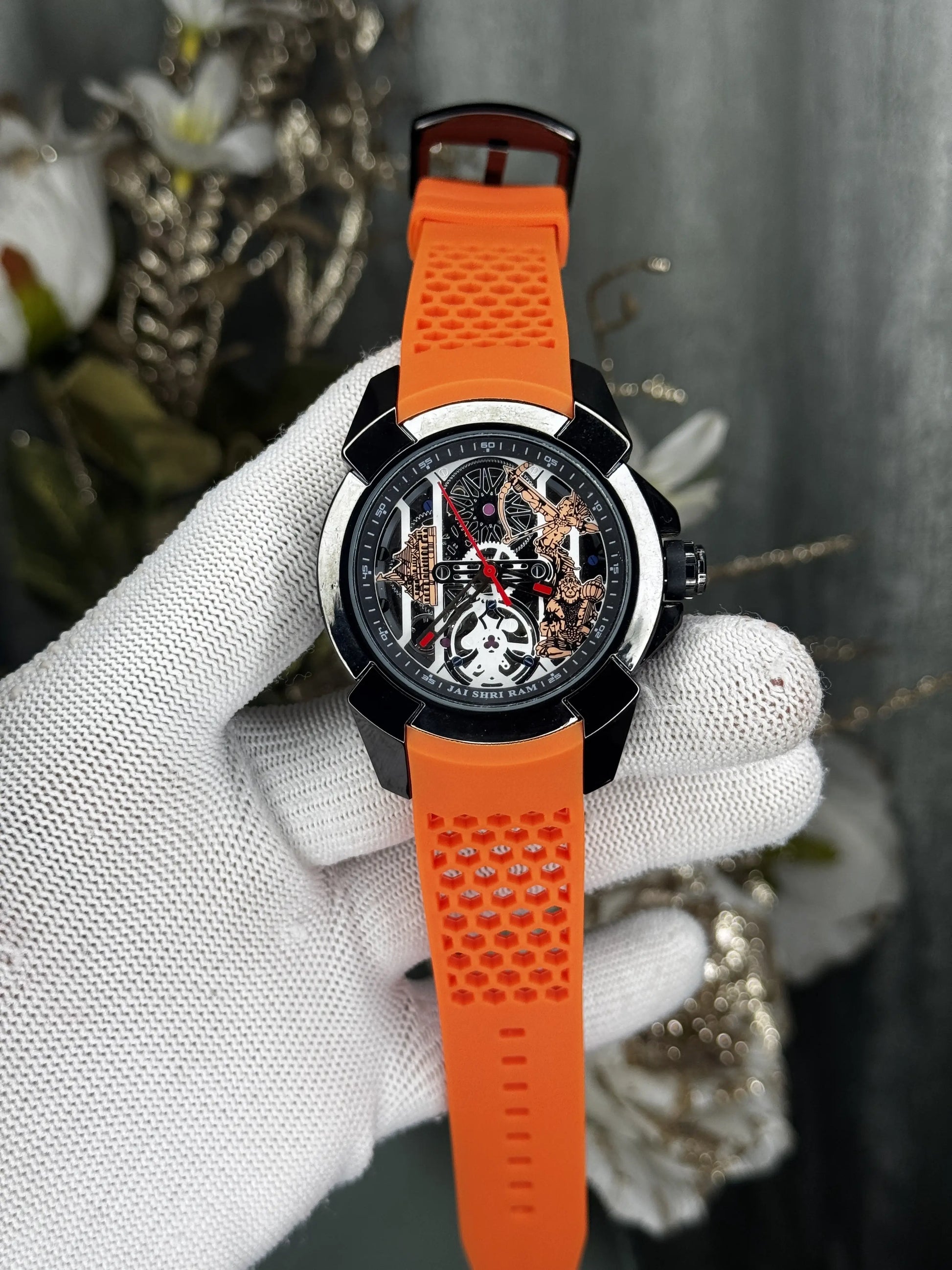 Jacob&Co. Black Orange Premium Automatic Watch