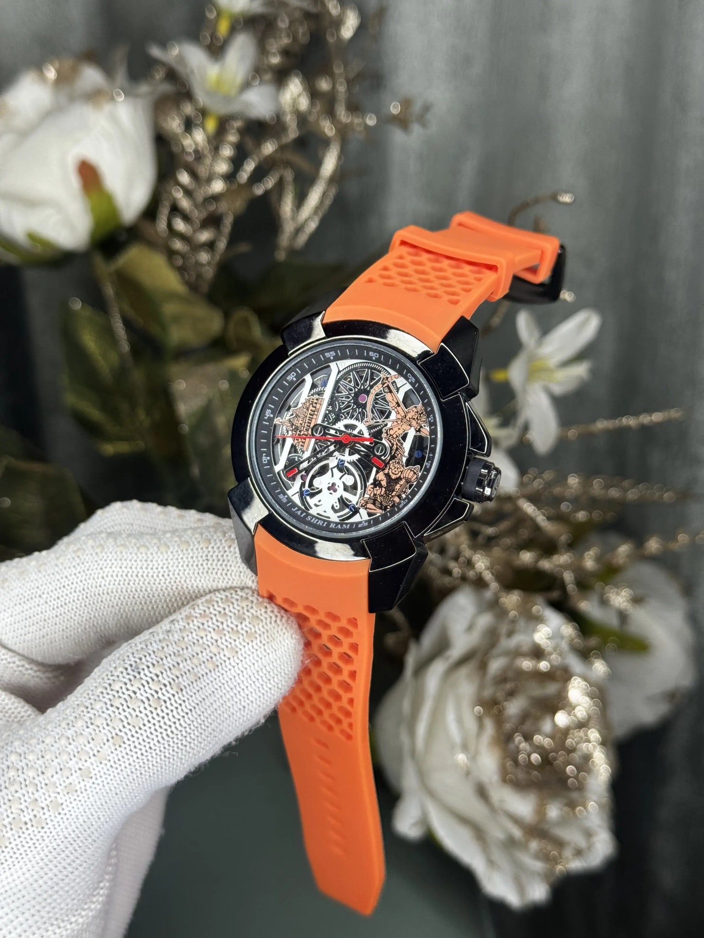 Jacob&Co. Black Orange Premium Automatic Watch