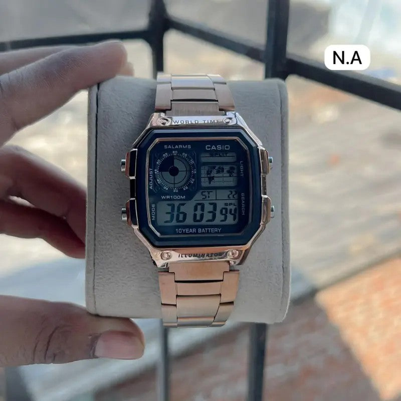 Casio Illuminator AE 1200 WHD 1AV Rose gold