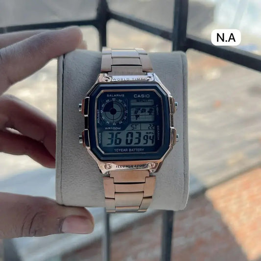 Casio Illuminator AE 1200 WHD 1AV Rose gold
