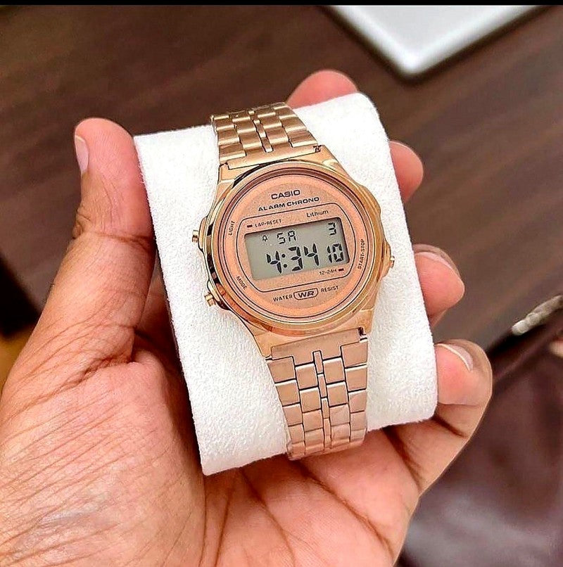 Casio Vintage Digital A171WEG 9A Rose Gold