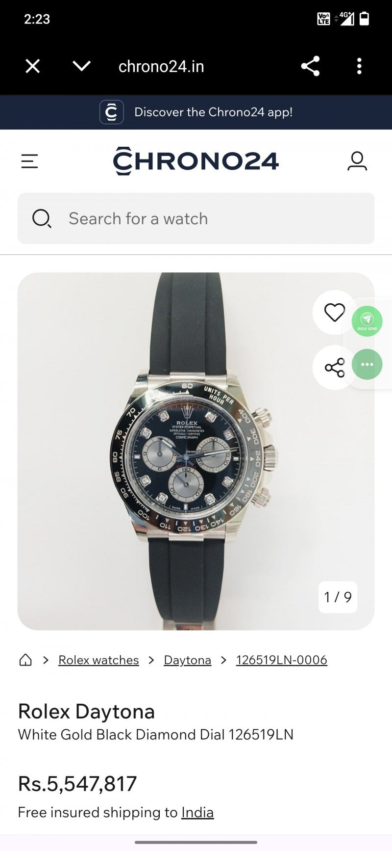 cosmograph daytona oysterflex