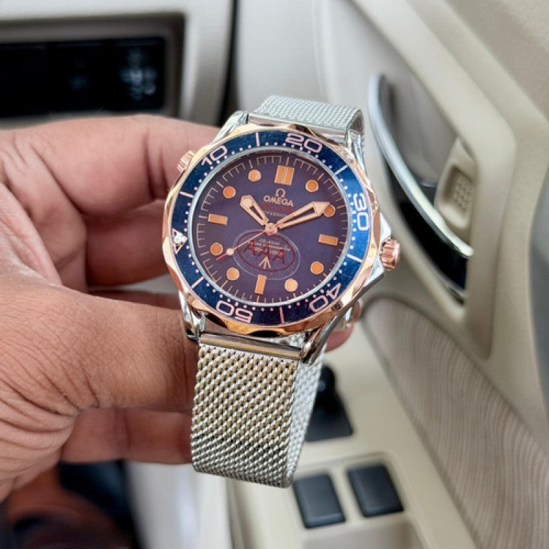 Omega Seamaster Diver 300M Automatic silver blue
