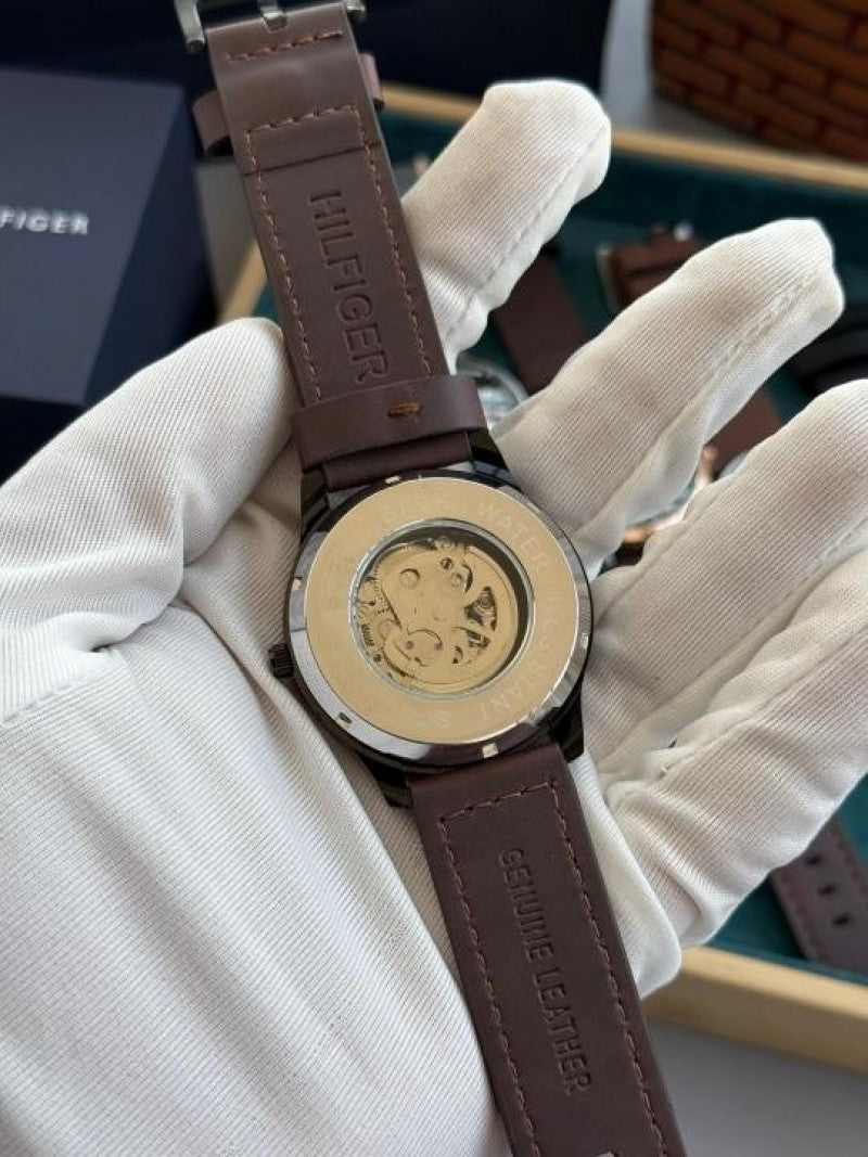 Tommy Hilfiger Automatic Leather Belt