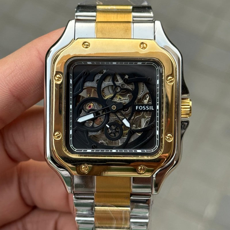 Fossi l Inscription Skeleton Automatic