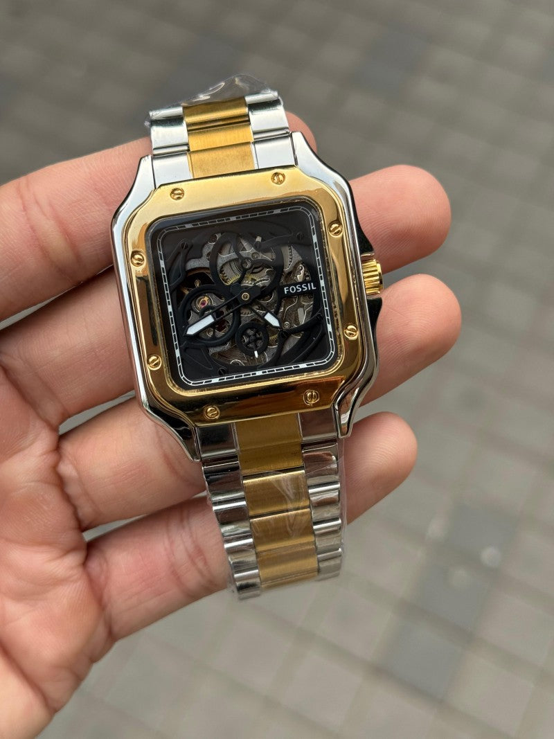 Fossi l Inscription Skeleton Automatic