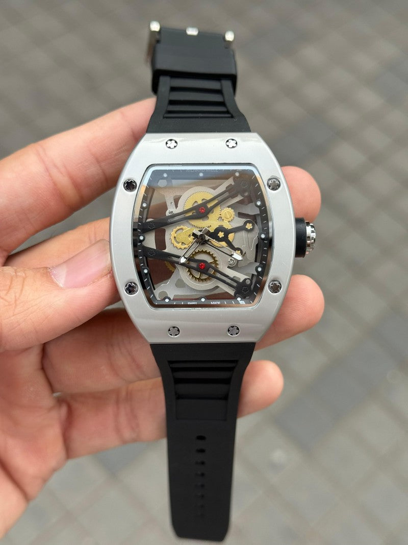 Richard Mill e Transparent Silicone Black