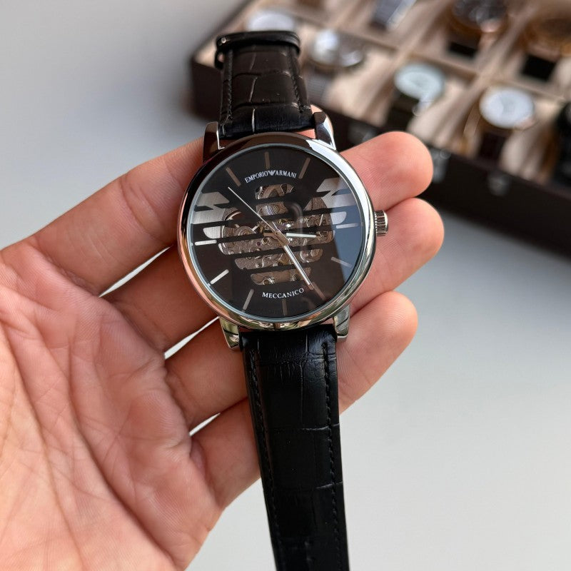 Emporio Arman i Meccanico Leather