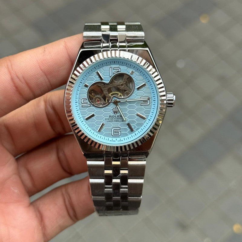 Role x Oyster Perpetual Land Dweller Open Heart Automatic