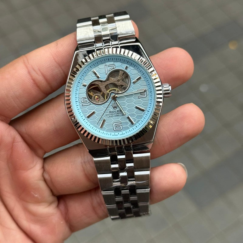 Role x Oyster Perpetual Land Dweller Open Heart Automatic