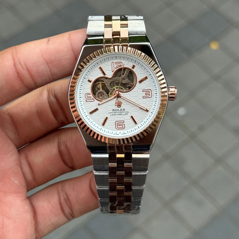 Role x Oyster Perpetual Land Dweller Open Heart Automatic