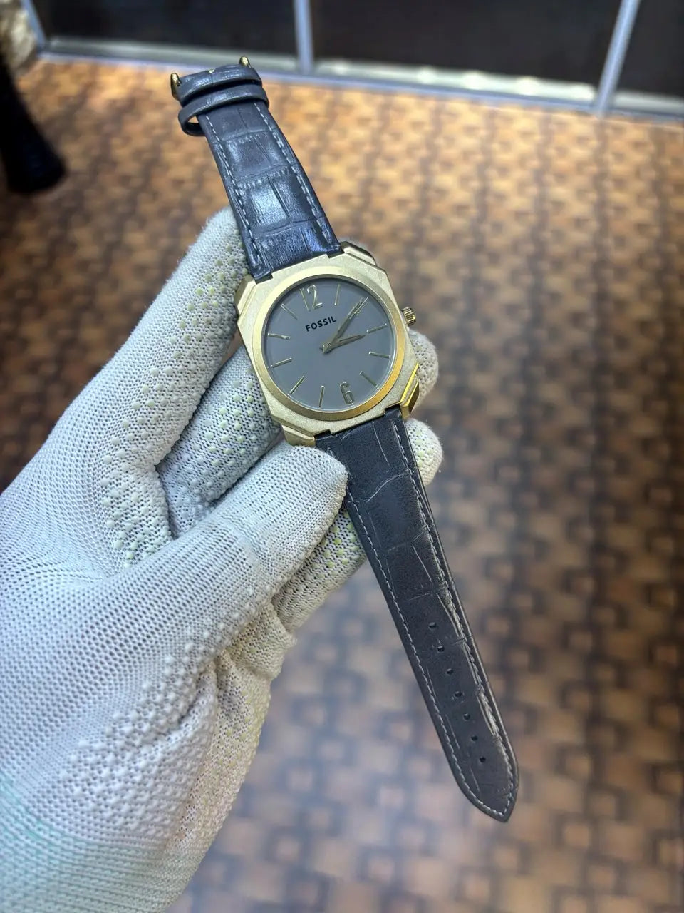 fossil Ultra Slim Grey strap