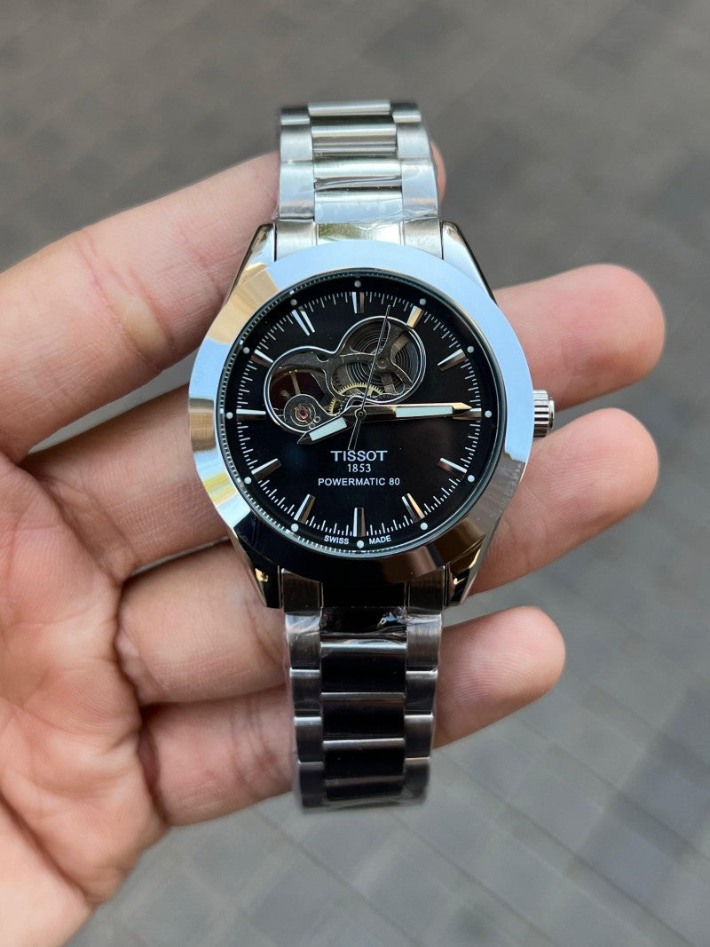 Tisso t Powermatic 80 Silver Black