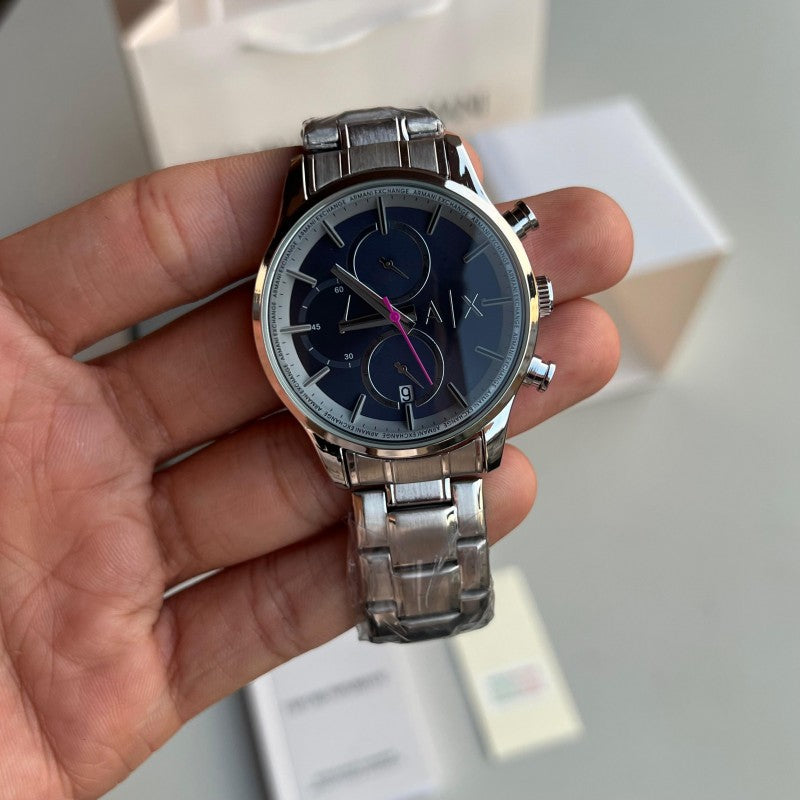 Arman i Exchange DANTE Chronograph Silver Blue