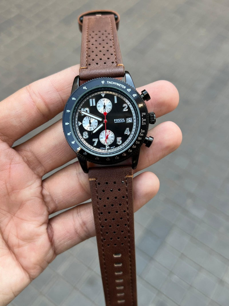 Fossi l Sport Tourer Chronograph Leather