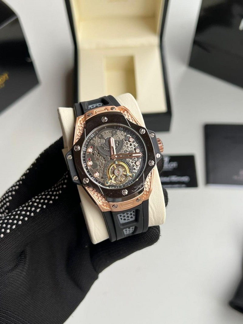 Hublo t Big Bang Tourbillon Open Heart Automatic