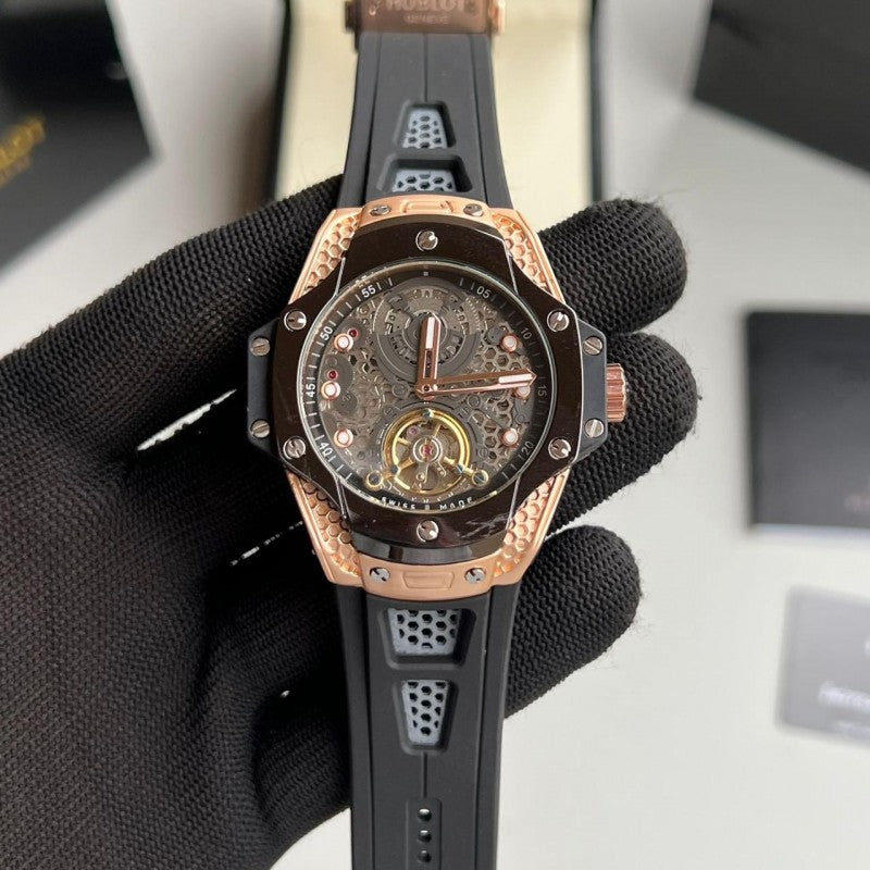 Hublo t Big Bang Tourbillon Open Heart Automatic