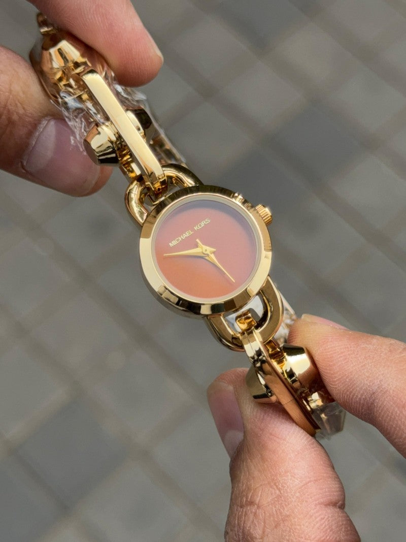 Michael Kor s Astor Women s Gold Red