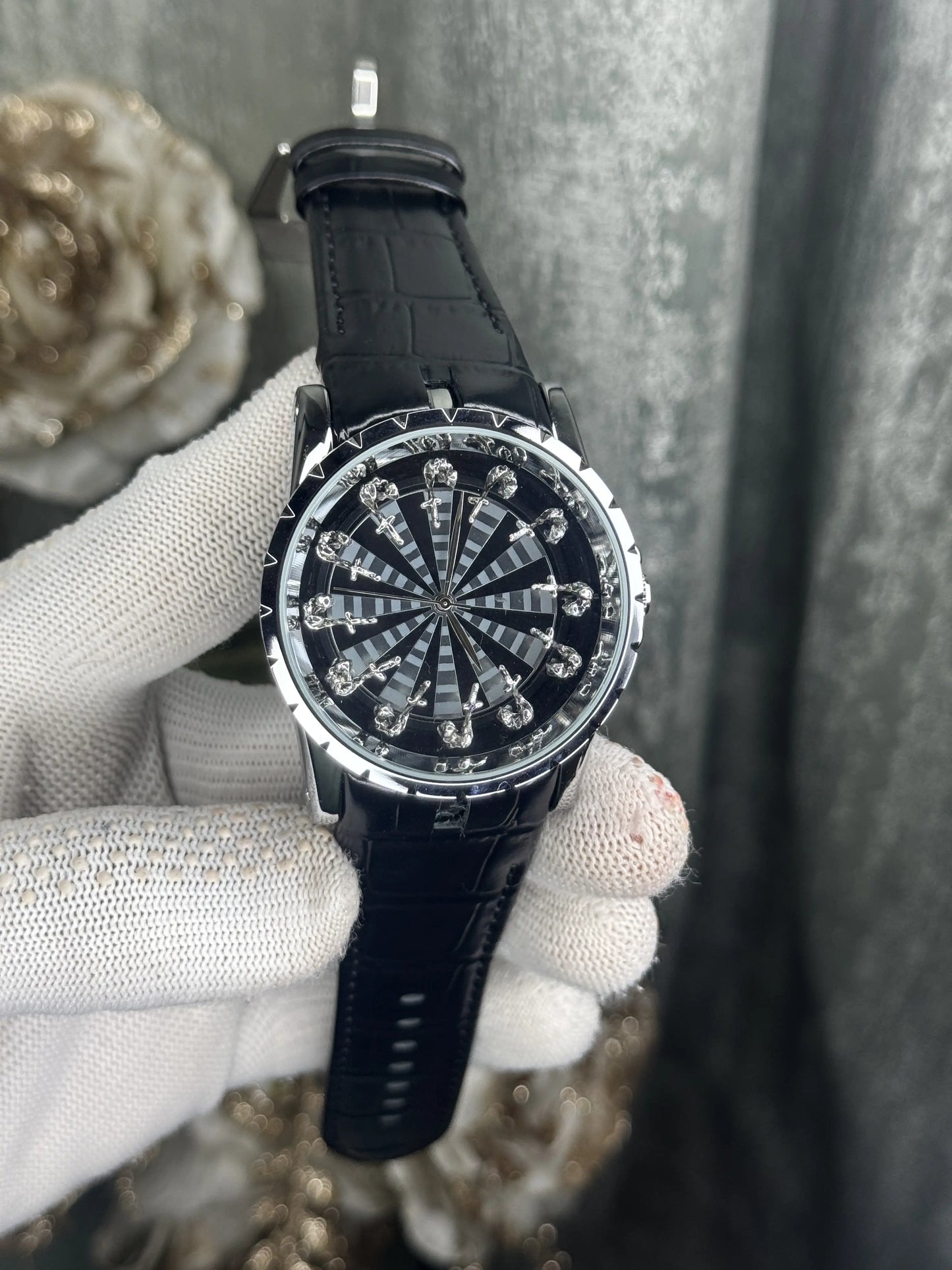 Roger Dubuis Black Onola Twelve Knights Premium Watch