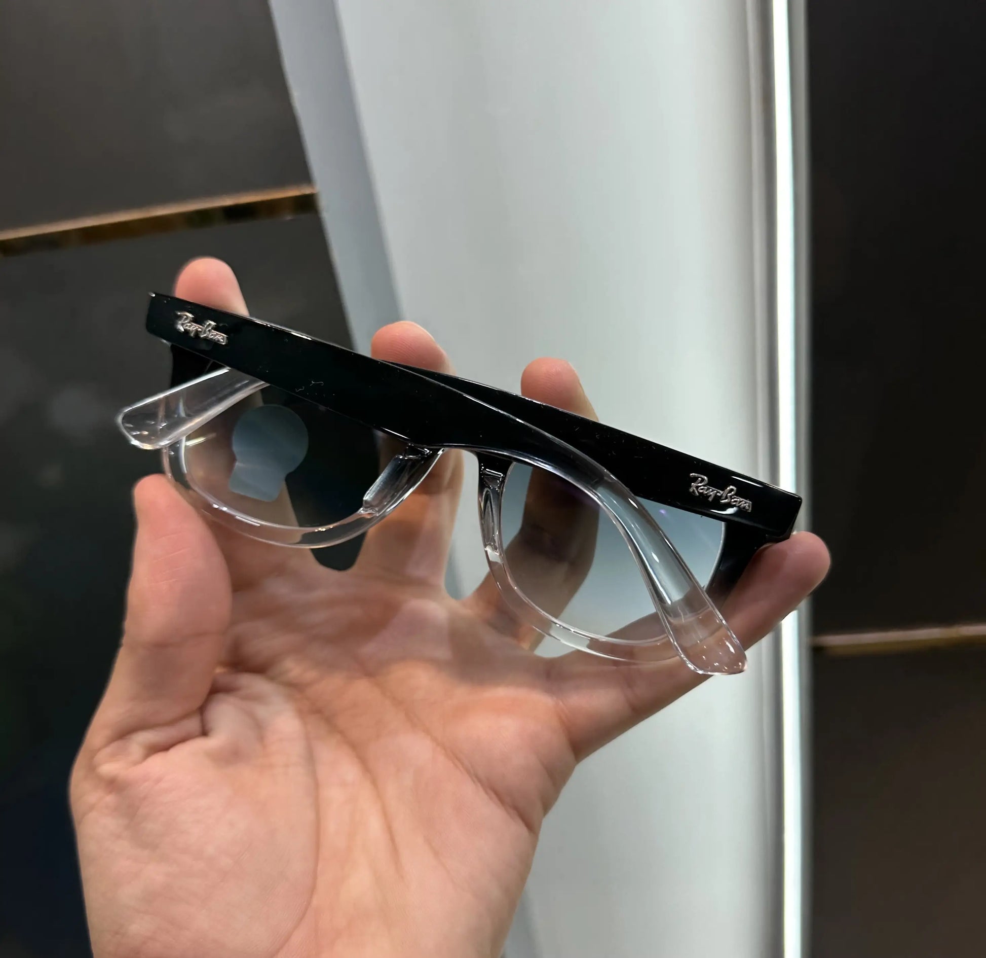 RayBan Ice Blue Premium Shades 2140