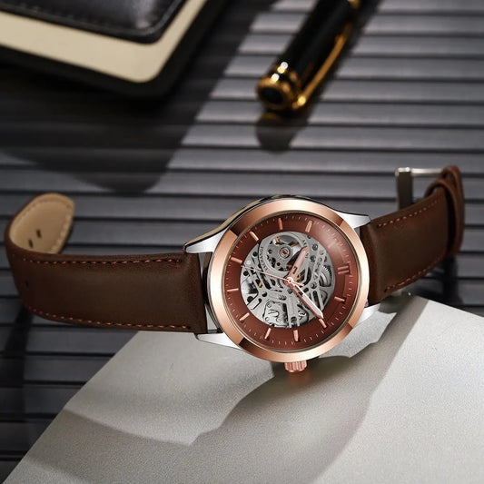 Armani Exchange (A|X) Leather Automatic japan