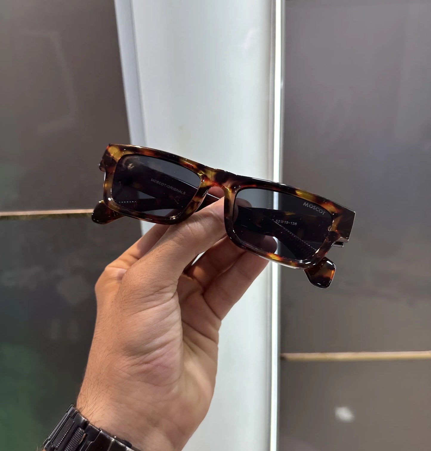 Moscot Tiger Black Premium Shades 550