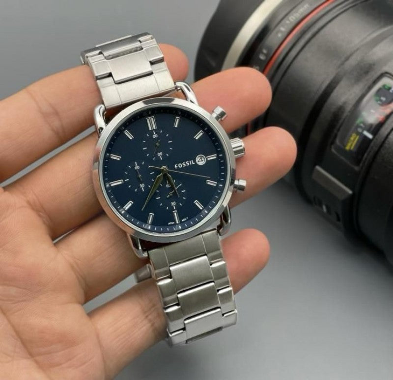 Fossi l Commuter Blue Dial