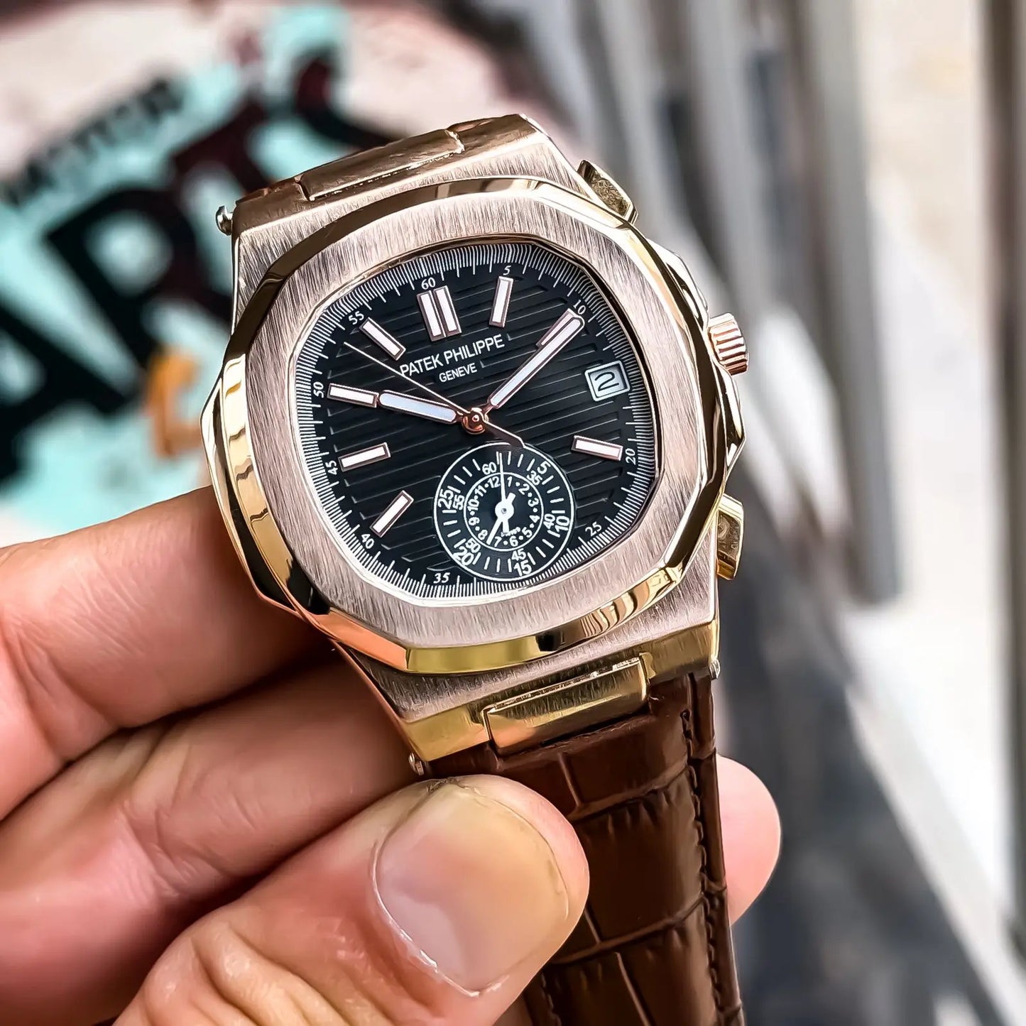 PATEK_CRONO_ROSE_BLACK
