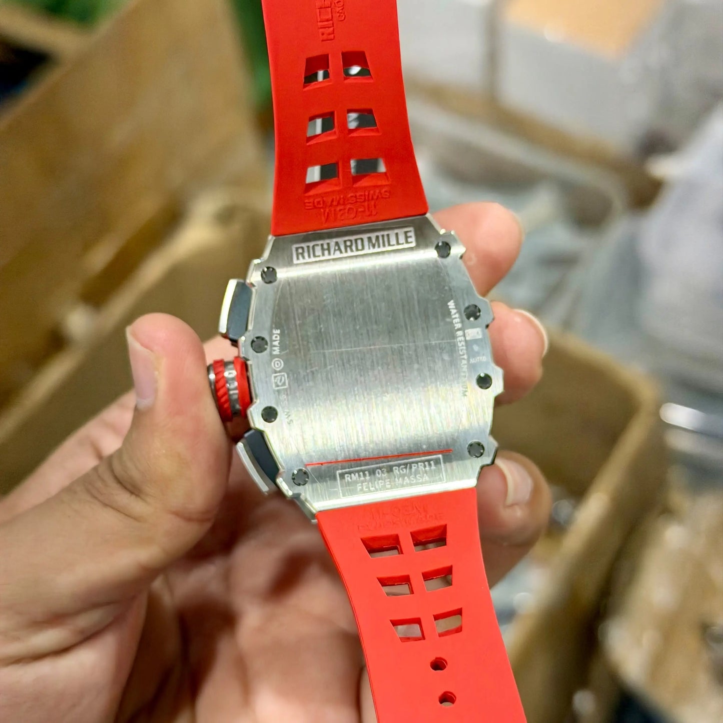 Richard Mille RM11-03 Flyback Premium Japan Quartz Movement