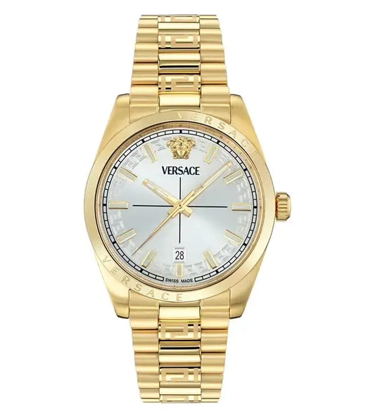Versace Gold Round Dail Analog Men