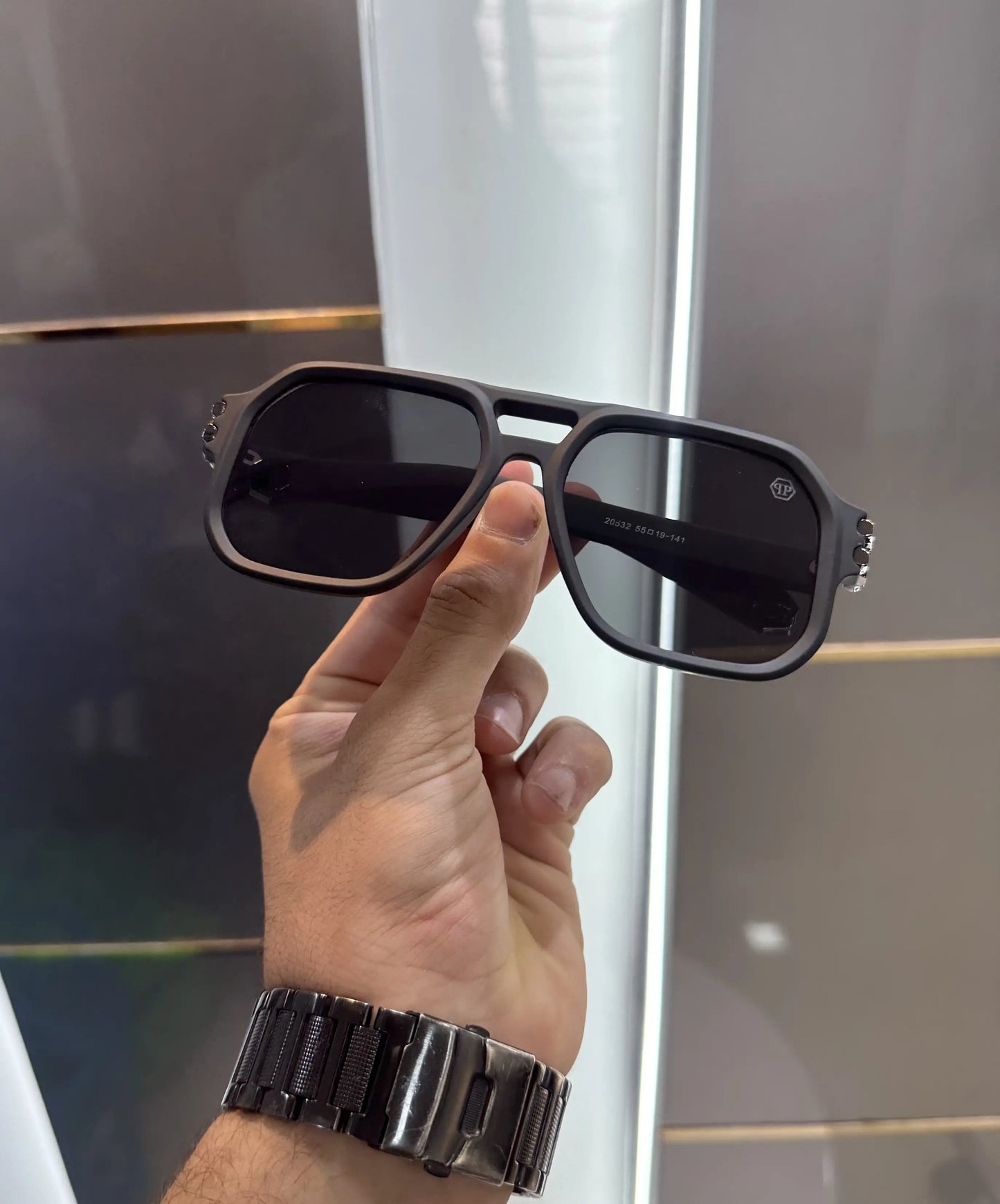 Philipp Plein All Black Premium Shades 532