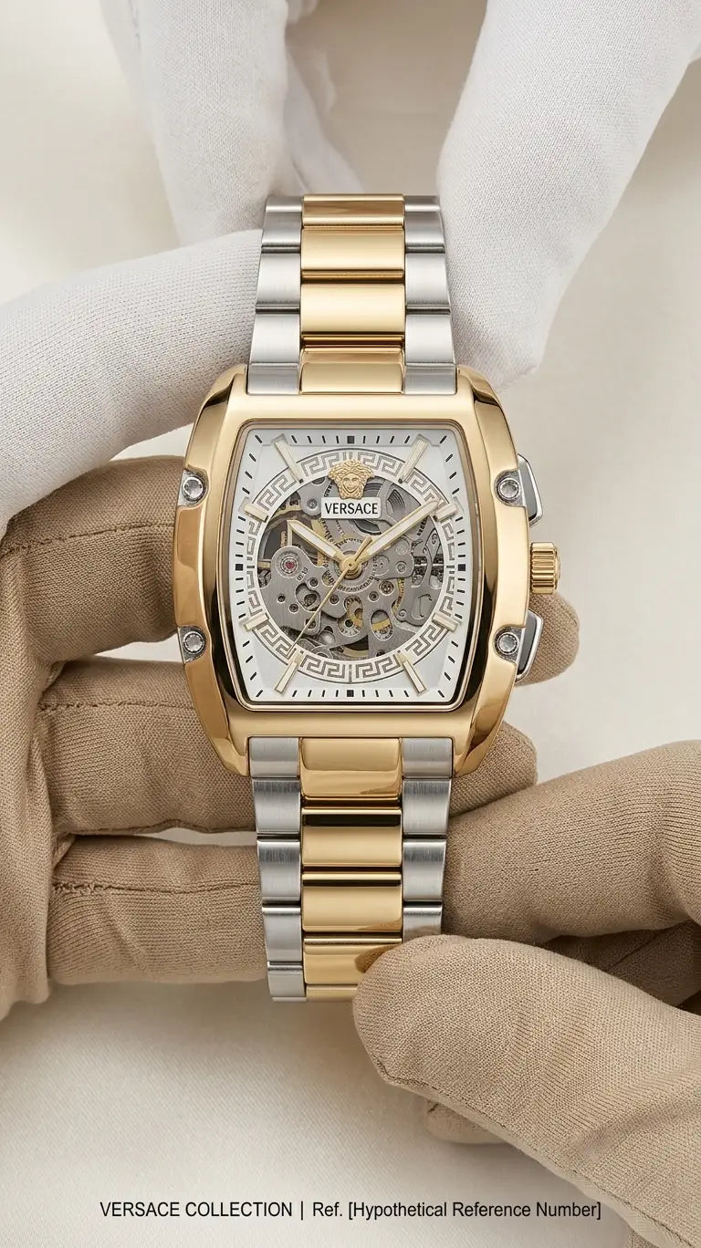 Versac_e Dominus Skeleton Automatic gold