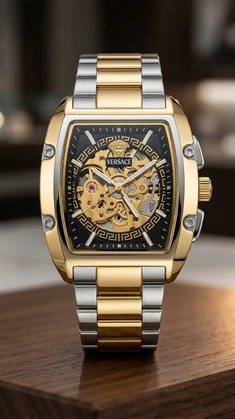 Versac_e Dominus Skeleton Automatic