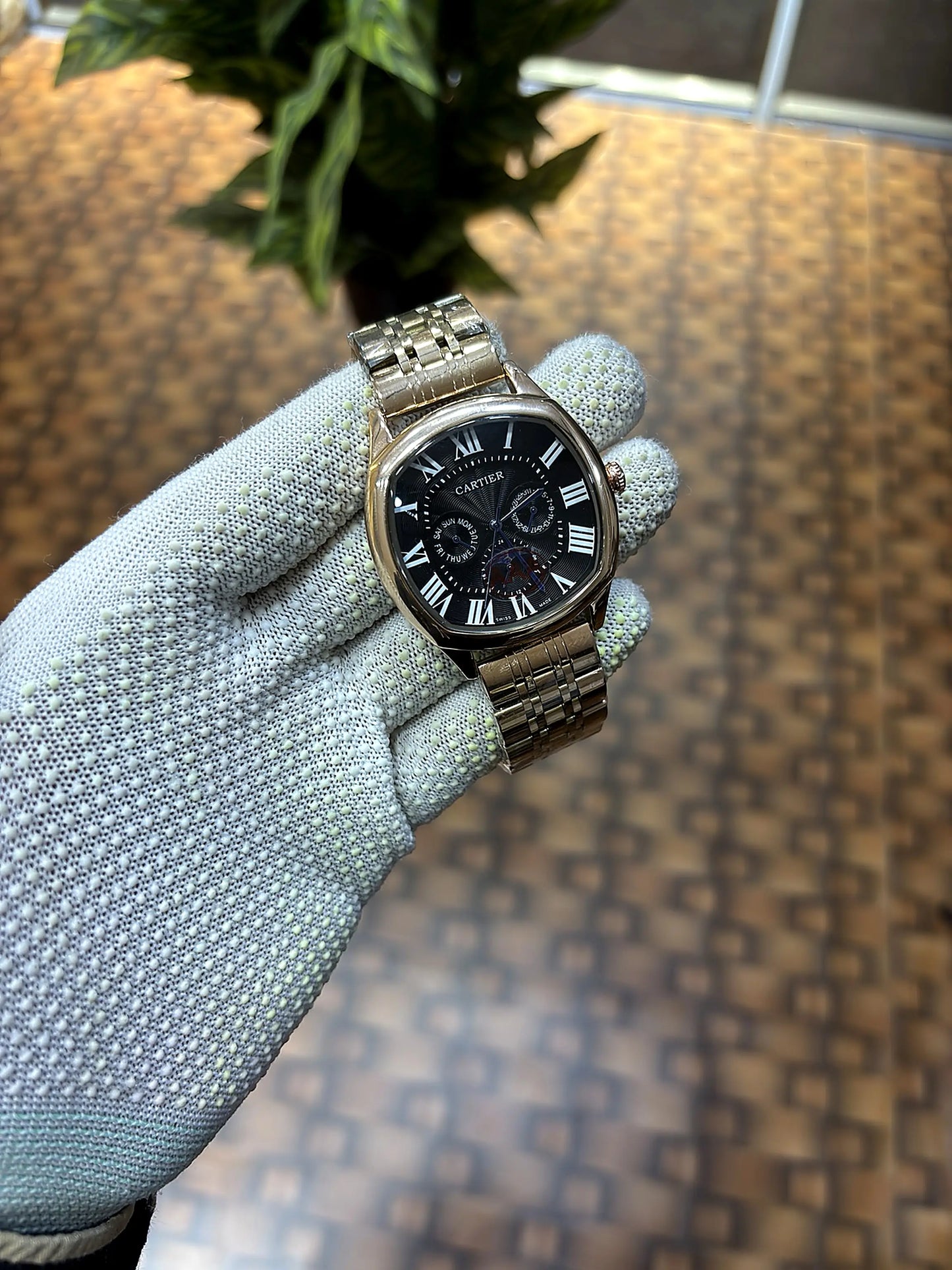 Cartier sun-moon slim watch