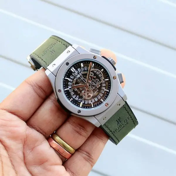 Hublot Leather Watch
