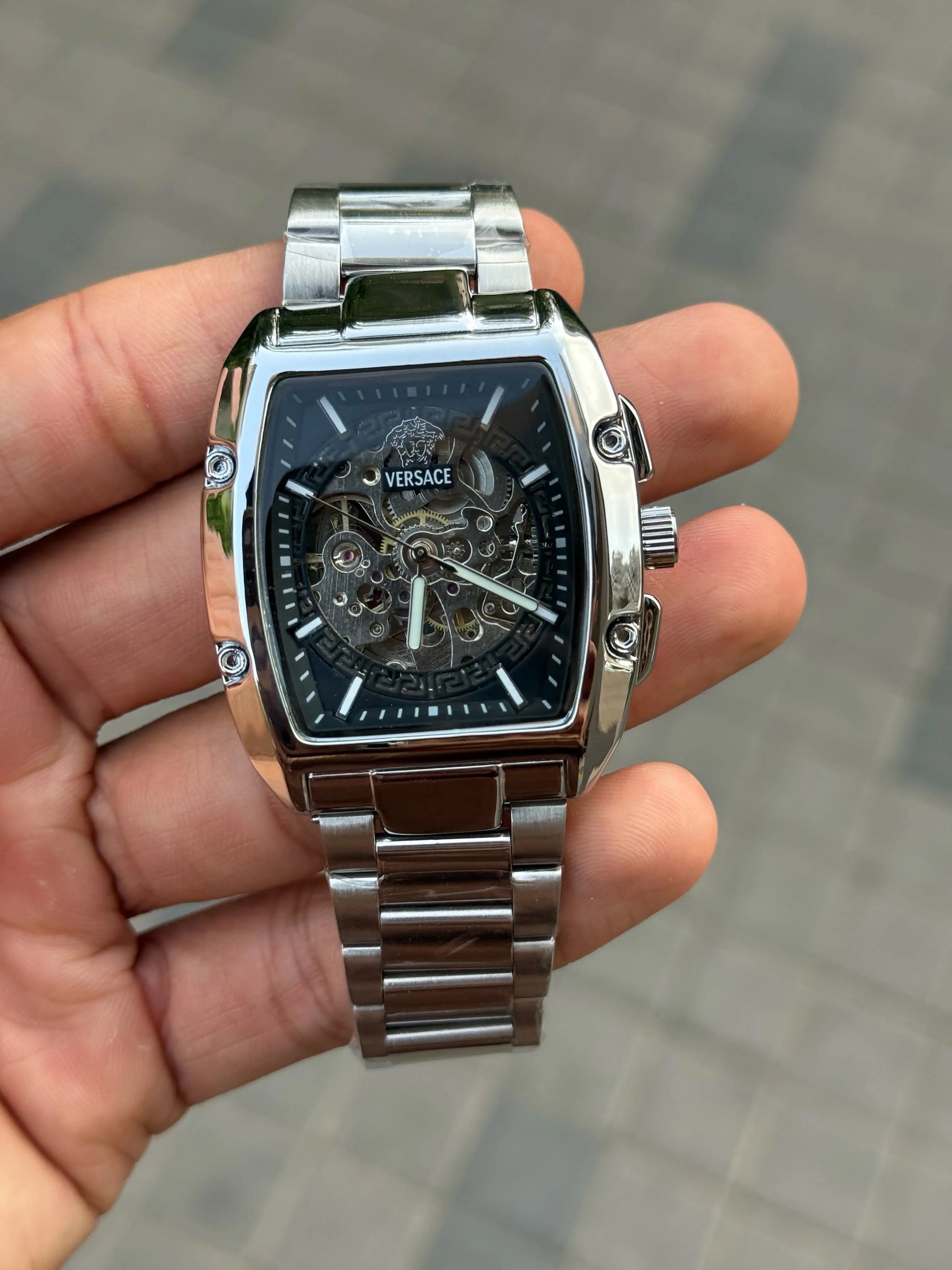 Versac_e Dominus Skeleton Automatic