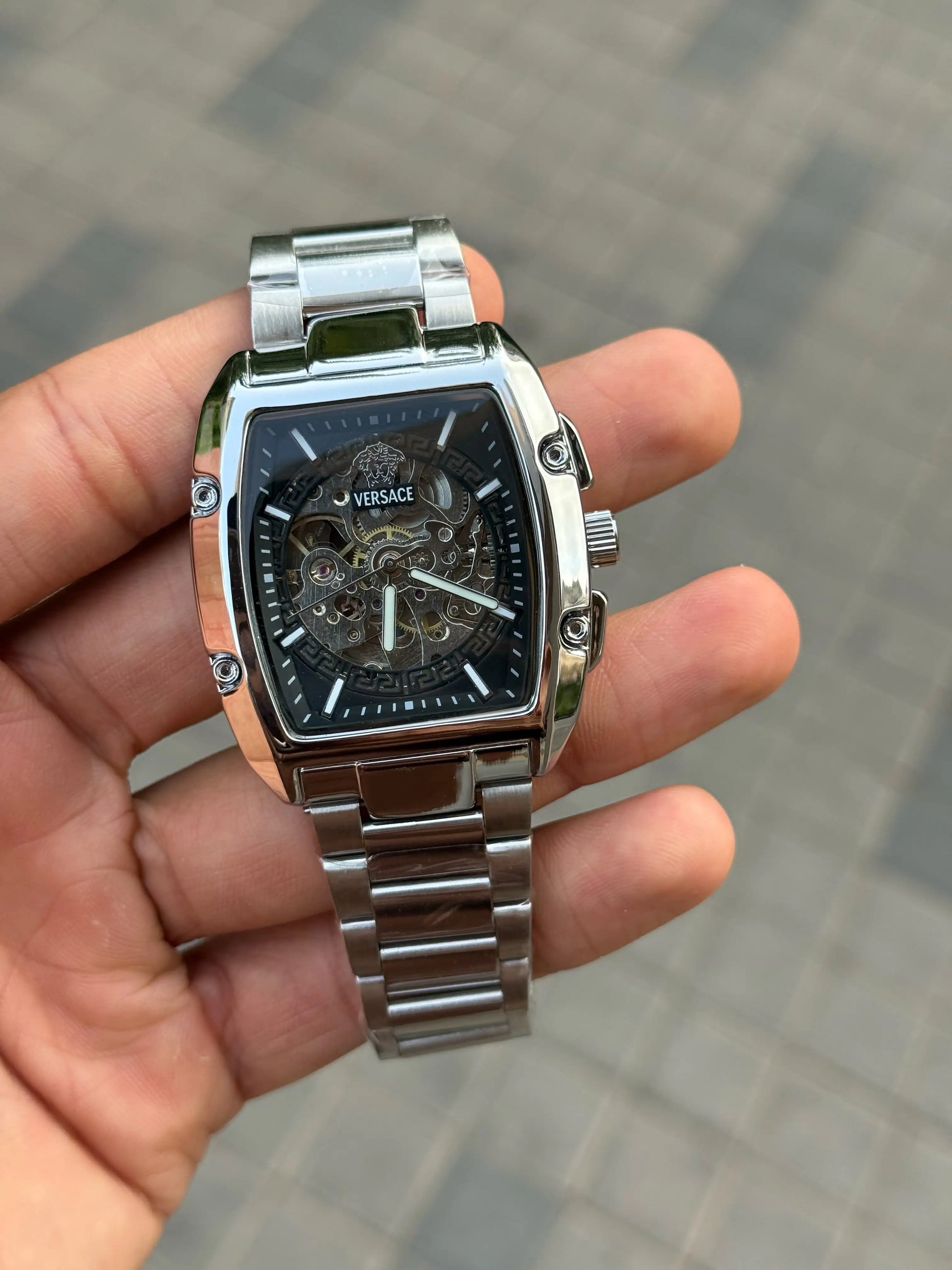 Versac_e Dominus Skeleton Automatic