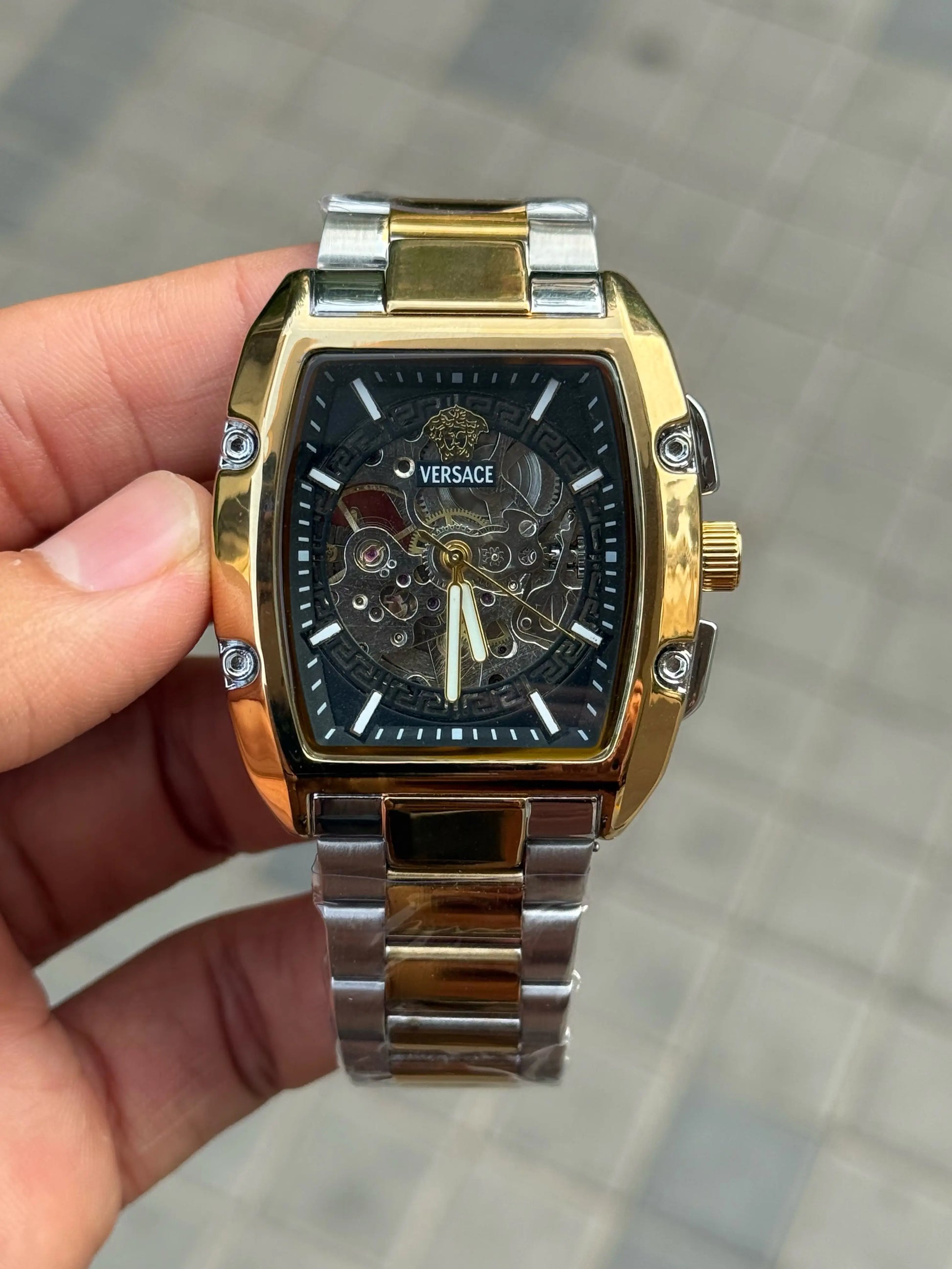 Versac_e Dominus Skeleton Automatic