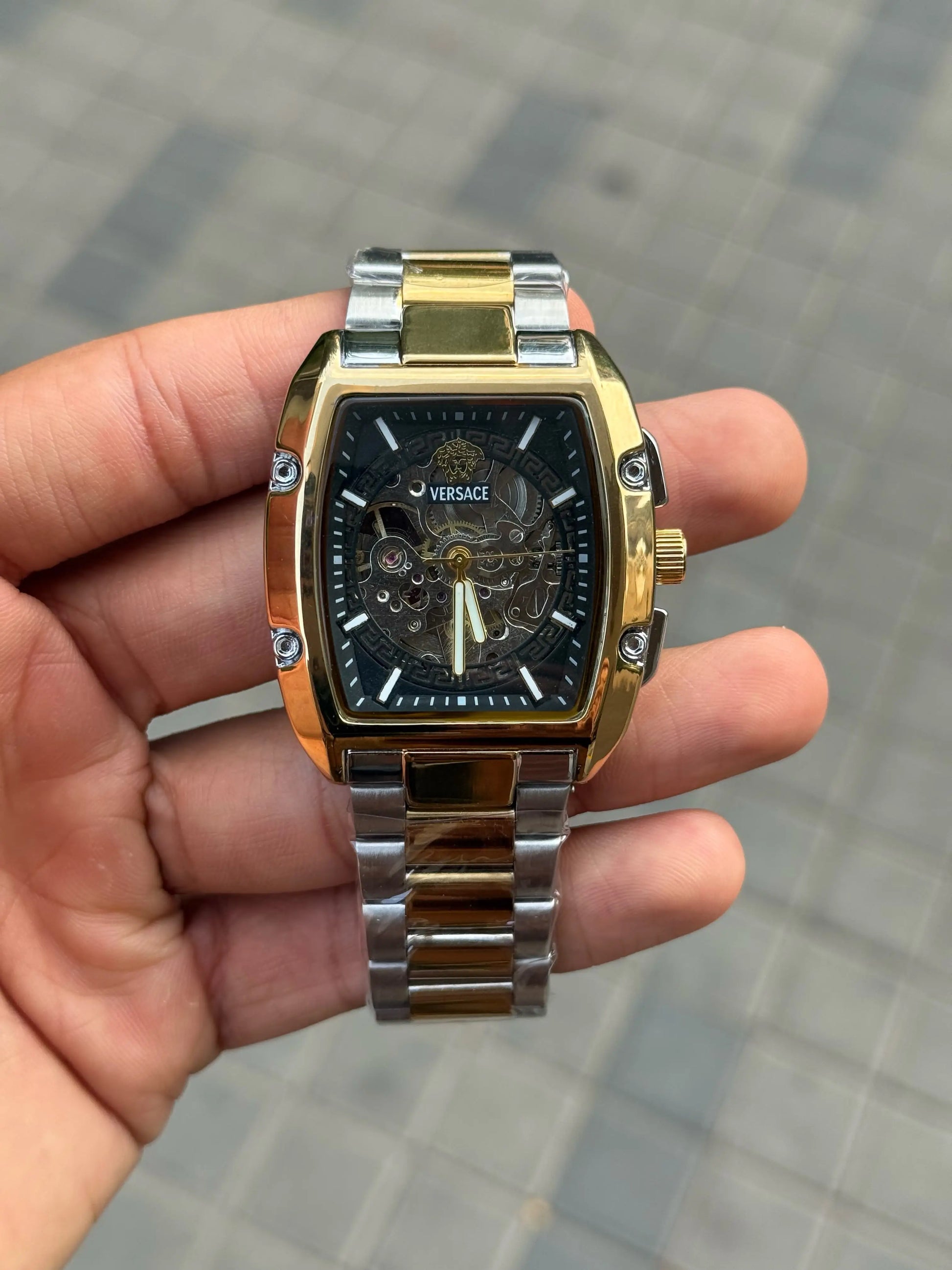 Versac_e Dominus Skeleton Automatic
