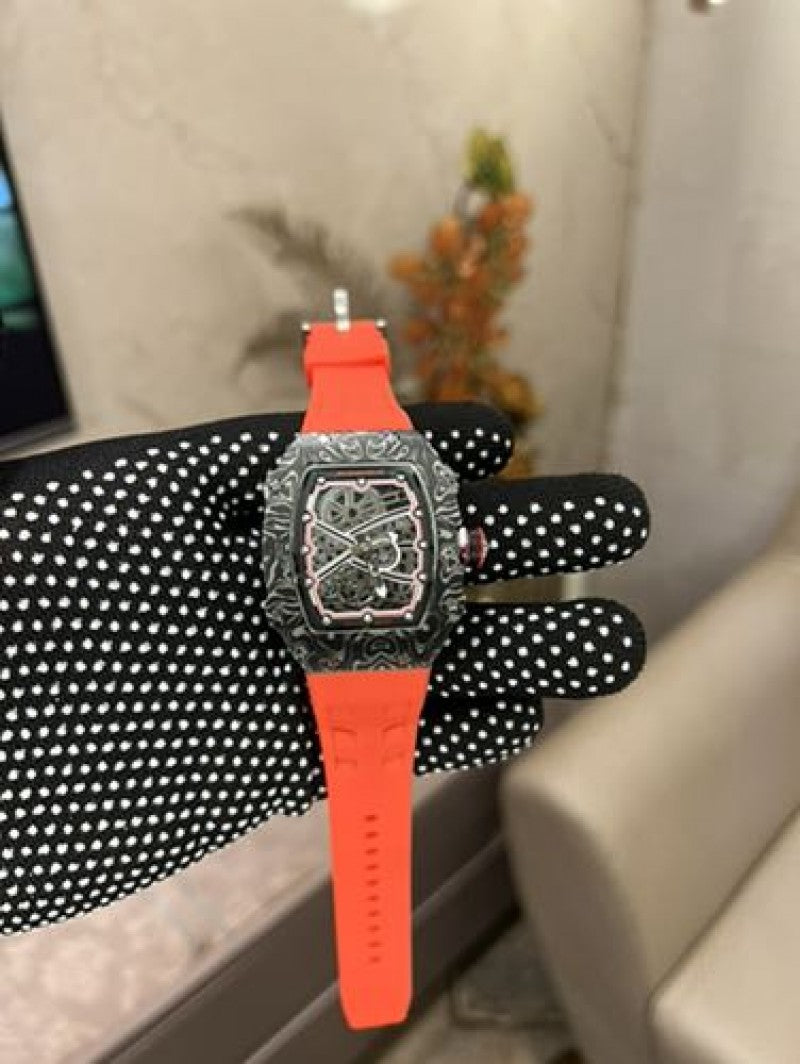 Richard Mille Nadal Carbon Skeleton Dial Red